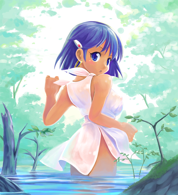 nadia la arwall (fushigi no umi no nadia) drawn by kubocha
