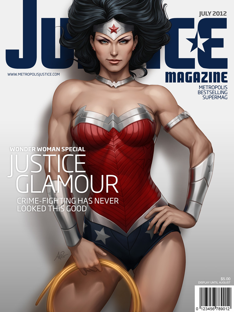 wonder woman (dc comics and 1 more) drawn by stanley_lau