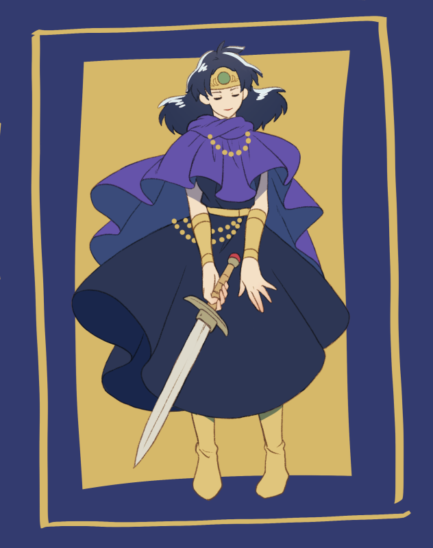 eimi (dragon quest and 1 more) drawn by b-saku