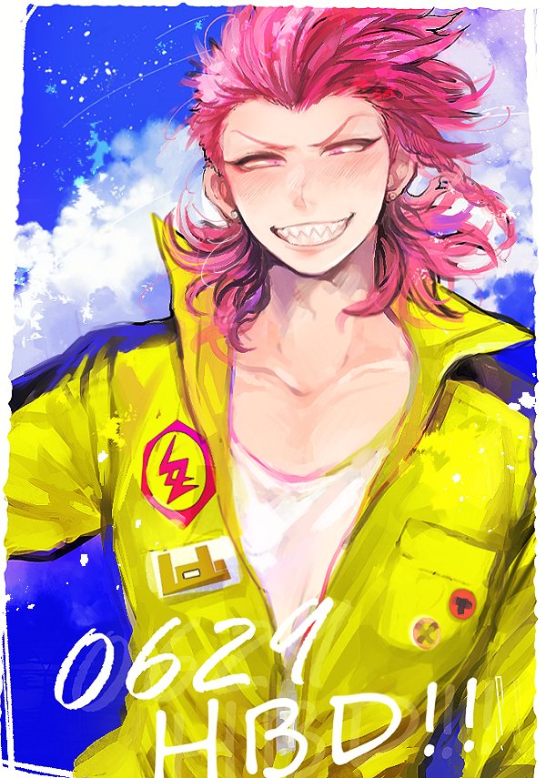soda kazuichi (danganronpa and 1 more) drawn by joonoyuki