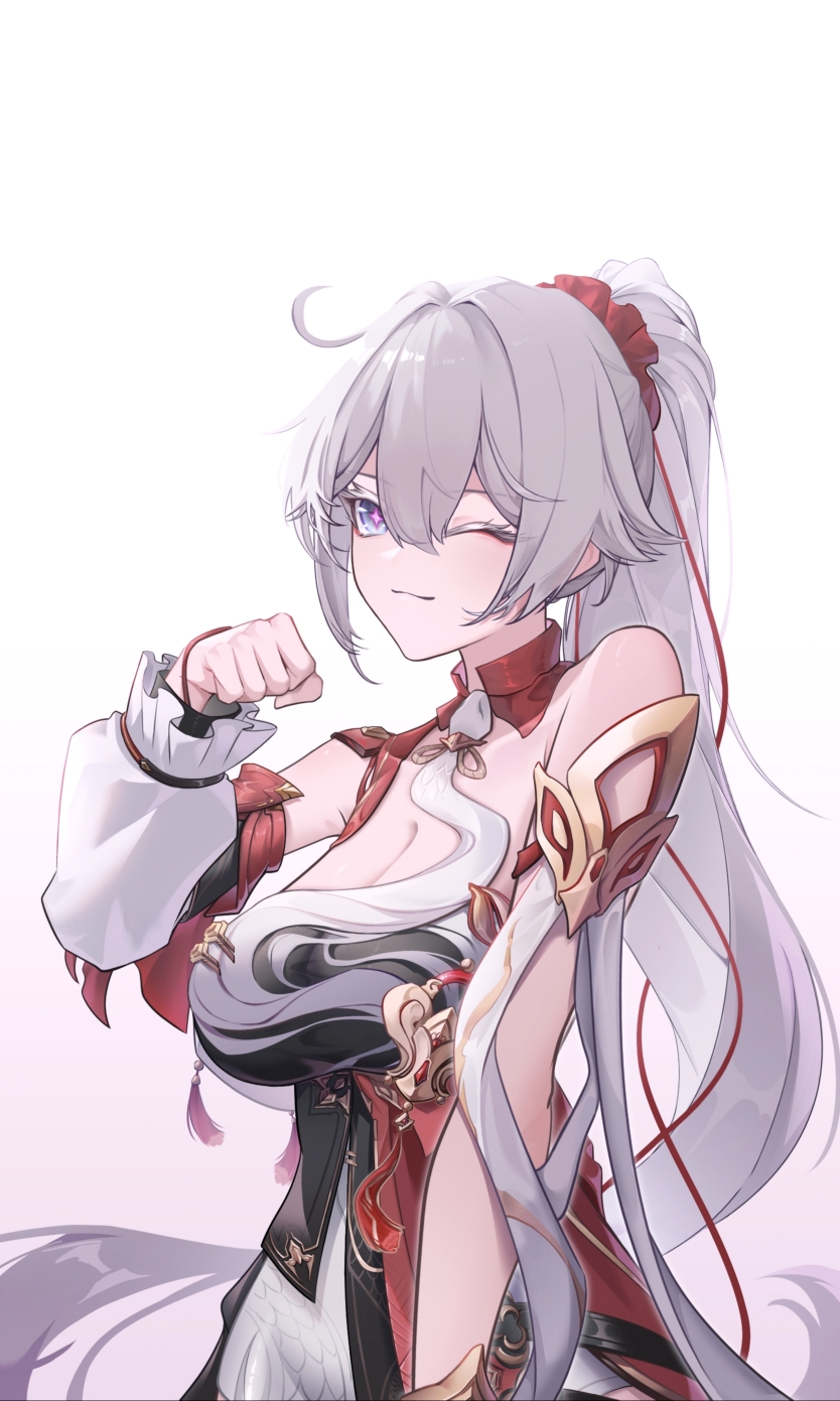 kiana kaslana (honkai and 1 more) drawn by egami63978427