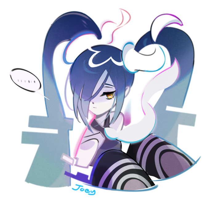 hatsune miku and ghost miku (pokemon and 2 more) drawn by comfeer