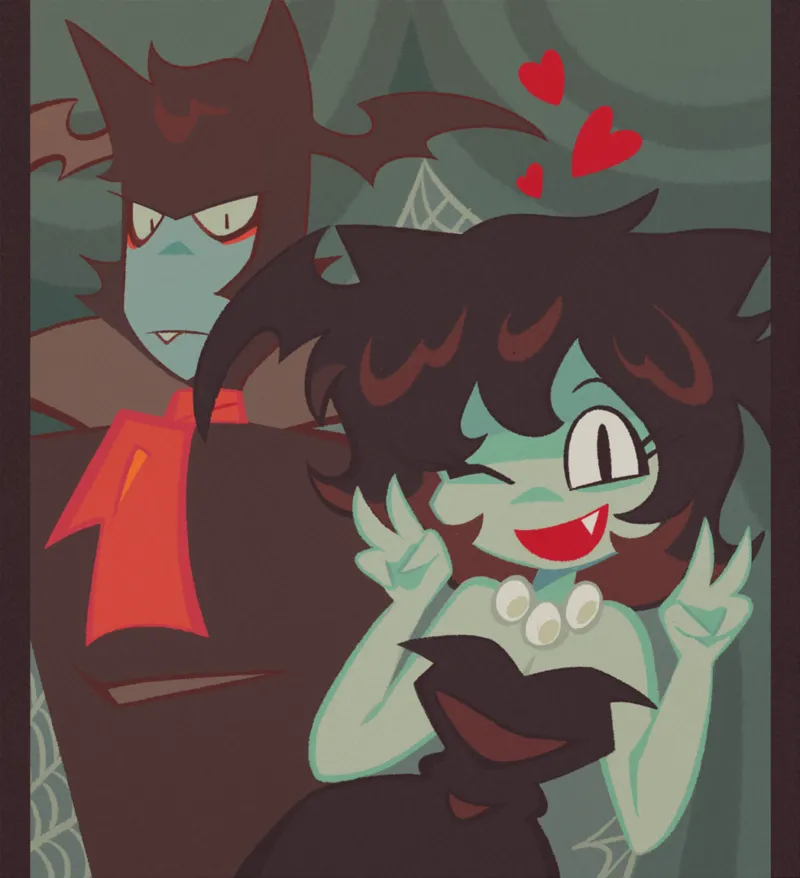 batty boop poppy and vlad poppy (original) drawn by poppy_(p0ply)