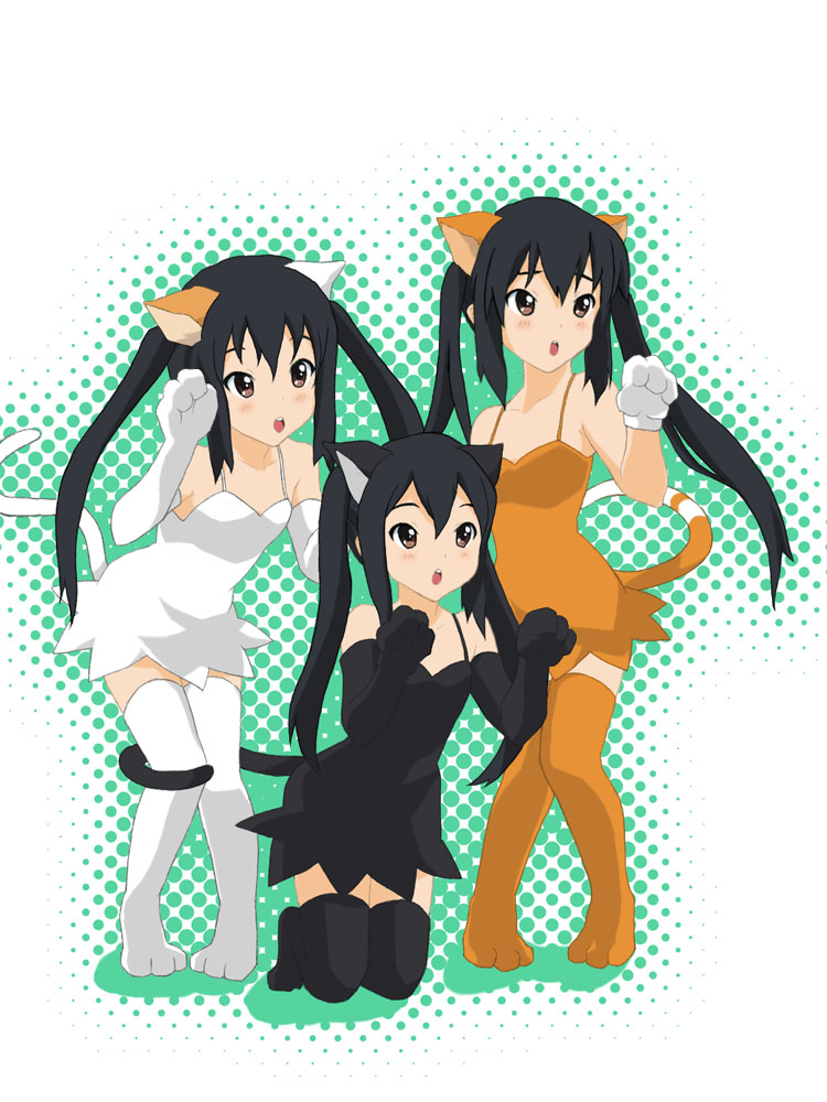 nakano azusa (k-on! and 3 more) drawn by aoi_(sougetsuka)