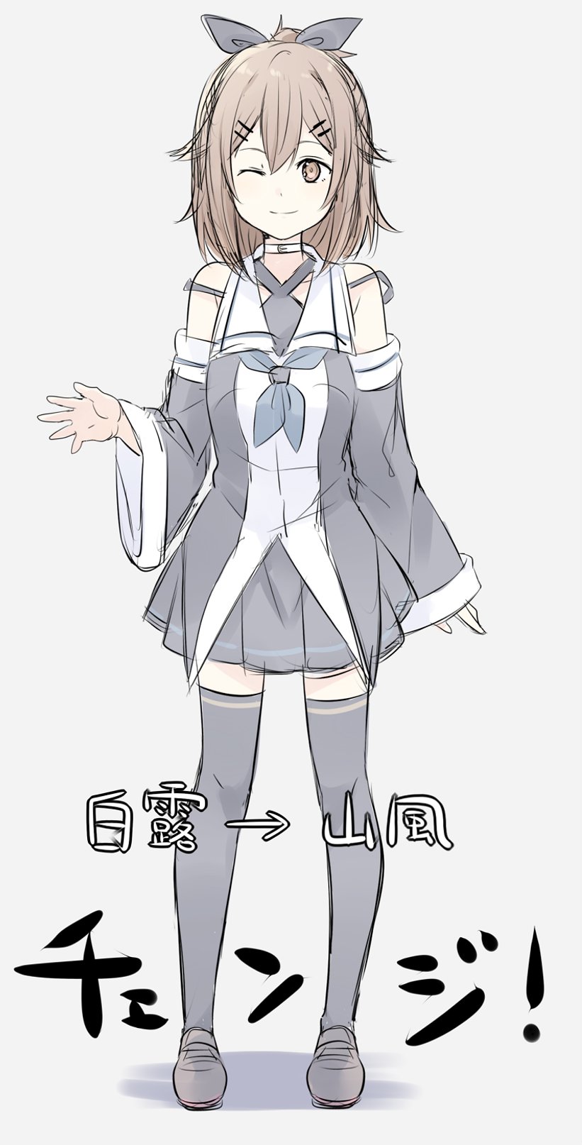 yamakaze and shiratsuyu (kantai collection) drawn by yukichi_(eikichi)