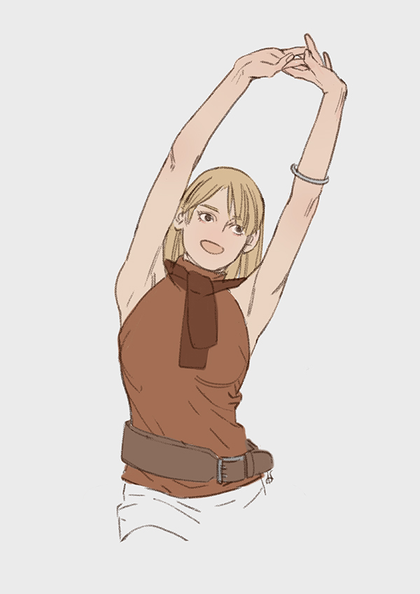 ashley graham (resident evil and 1 more) drawn by ashley_swidowski