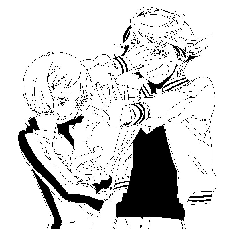 ivan karelin and huang pao-lin (tiger & bunny) drawn by hoshino_lily