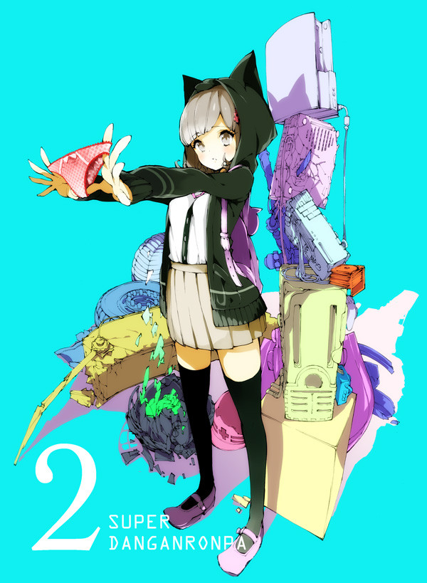 nanami chiaki (danganronpa and 1 more) drawn by enouchi_ai