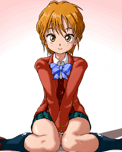 misumi nagisa (precure and 1 more) drawn by isu
