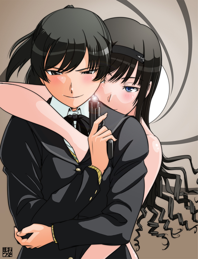 morishima haruka and tsukahara hibiki (amagami and 1 more) drawn by osomatu-sama