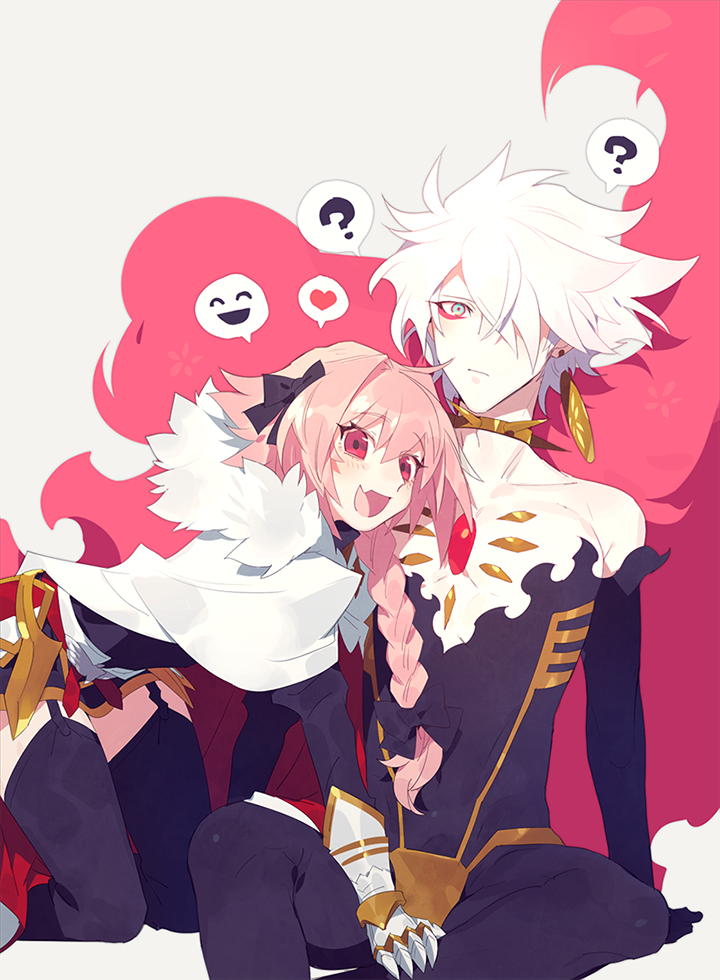 astolfo and karna (fate and 1 more) drawn by 10r_(tulipano)
