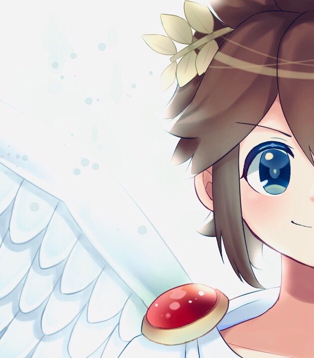 pit (kid icarus and 1 more) drawn by waffuum