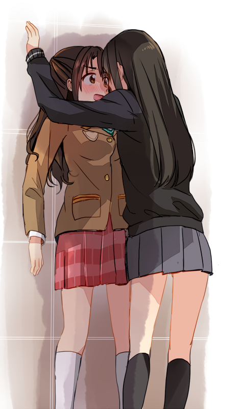 shibuya rin and shimamura uzuki (idolmaster and 1 more) drawn by nagiriku912