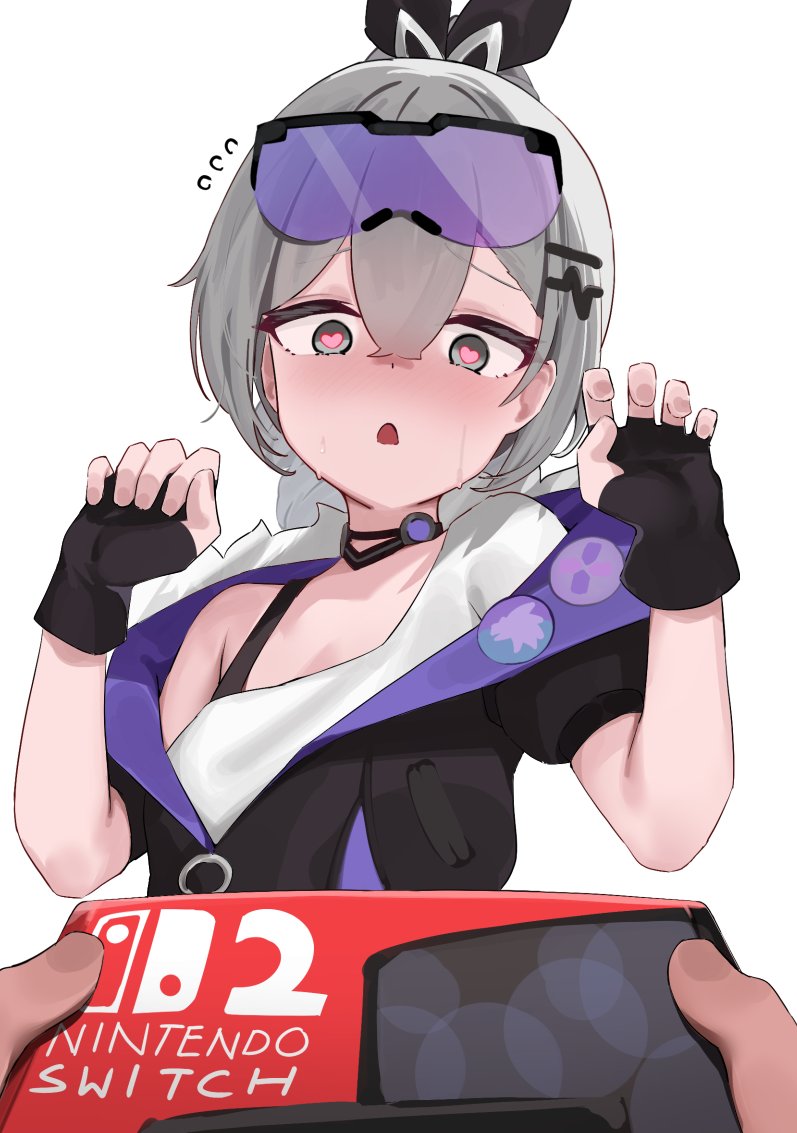 silver wolf (honkai and 1 more) drawn by skai_kun