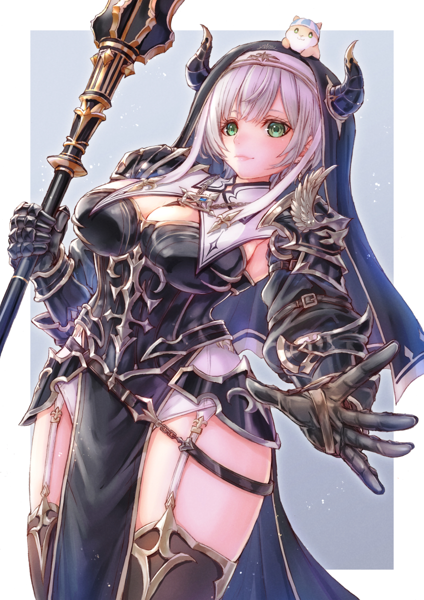 shirogane noel and dan'in-san (hololive) drawn by kodue55