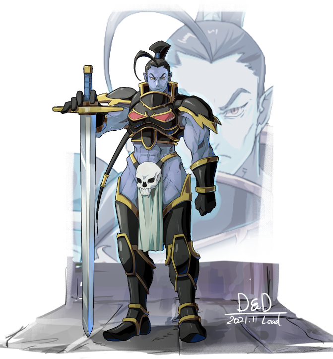 tel'arin (dungeons & dragons and 1 more) drawn by osanpogakari