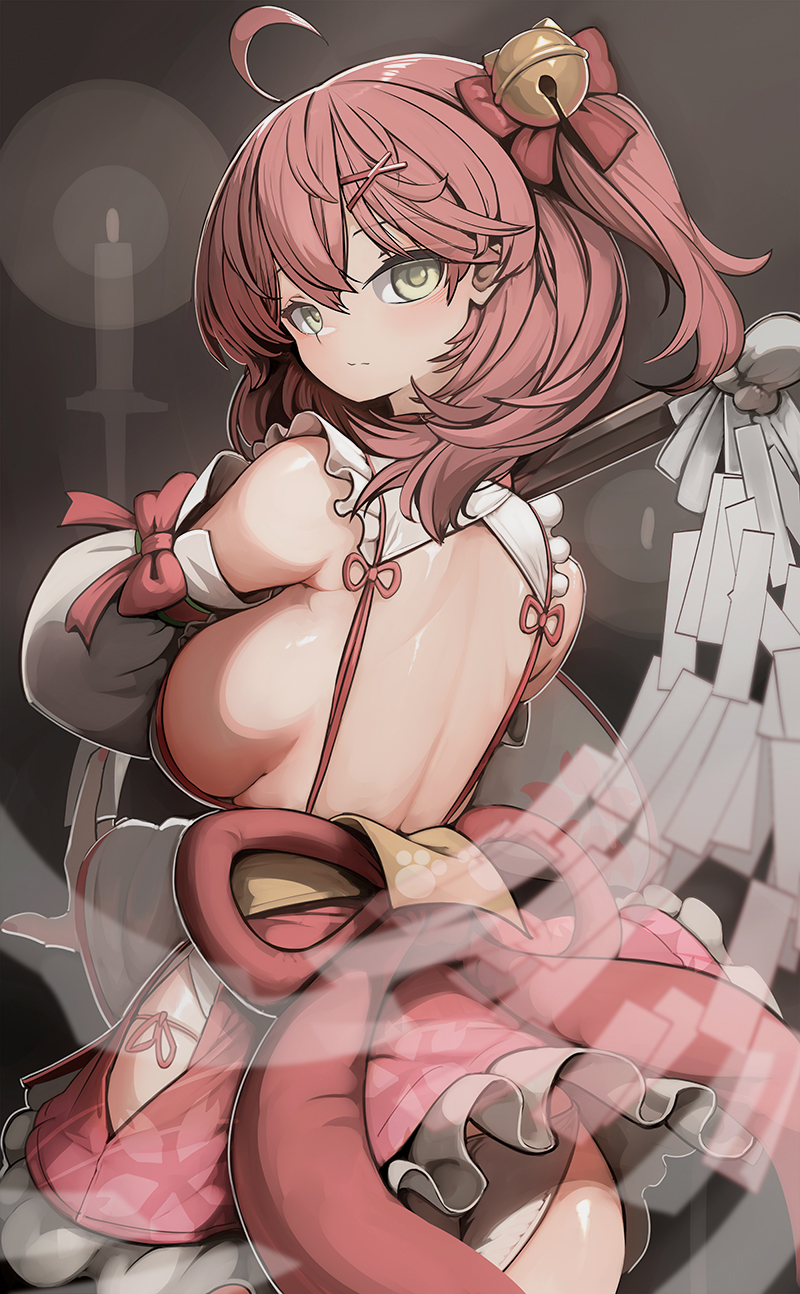 sakura miko (hololive) drawn by genek