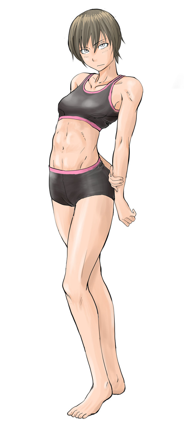 saotome yae (saotome senshu hita kakusu) drawn by mizuguchi_naoki
