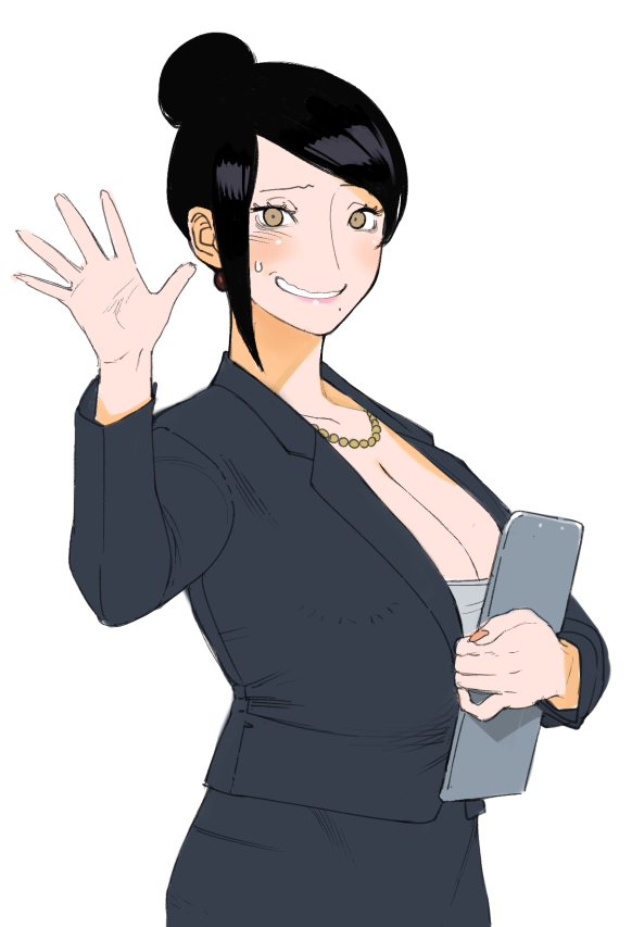 takizawa kyouko (bijin onna joushi takizawa-san) drawn by conto