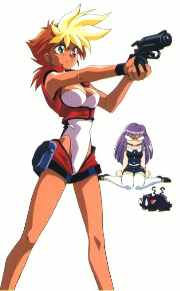 kei and yuri (dirty pair and 1 more) drawn by kimura_takahiro