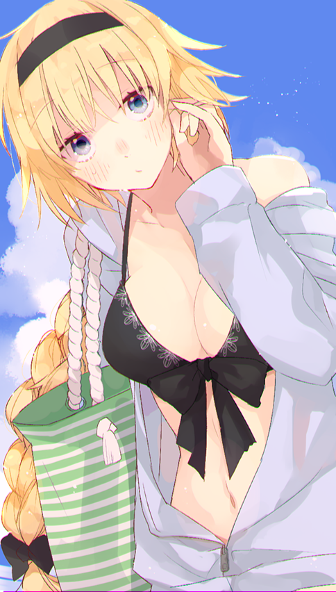 jeanne d'arc (fate and 1 more) drawn by yugi_(kakuriki)
