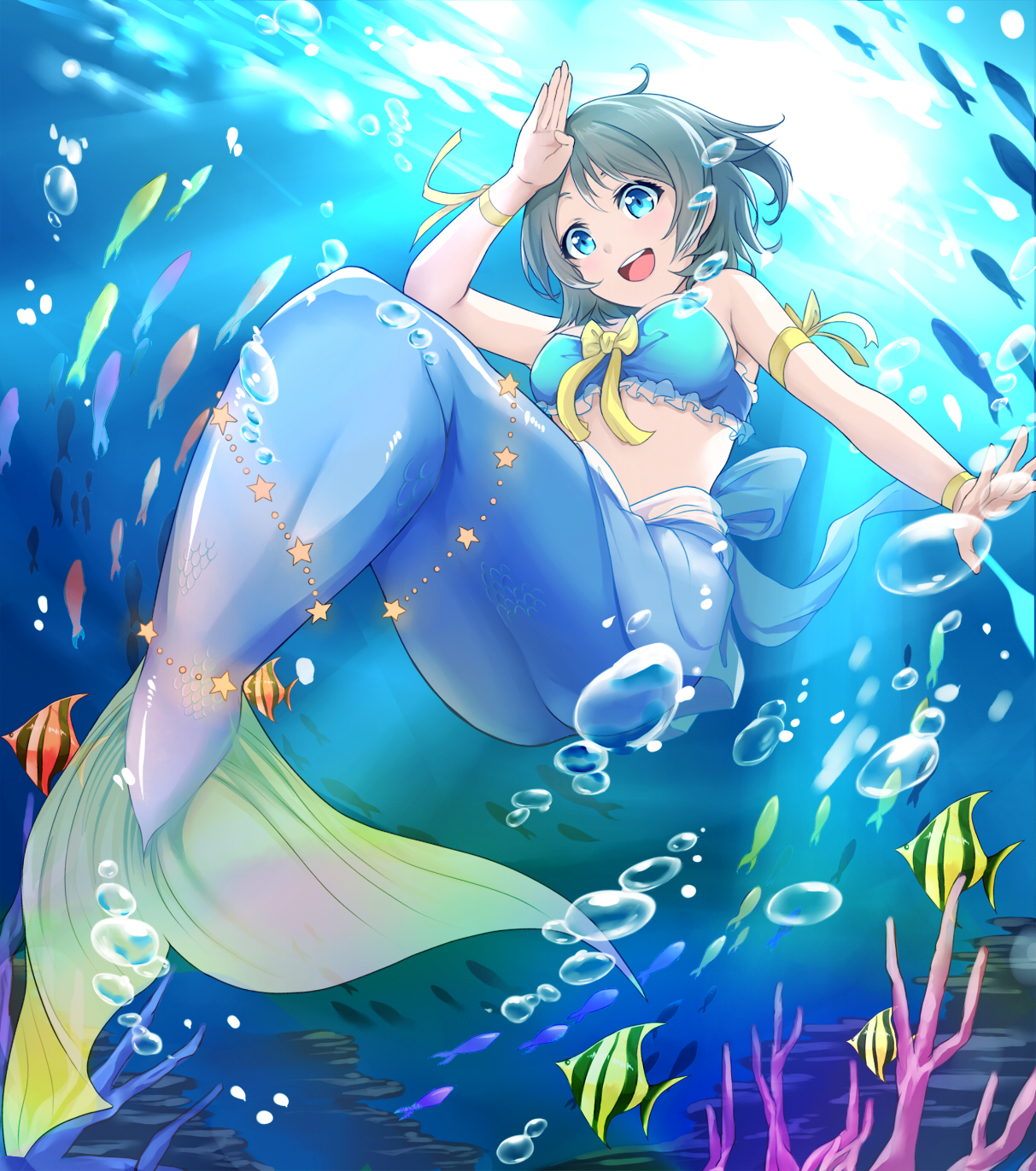 Watanabe You Love Live And 1 More Drawn By Kanabun Danbooru Watanabe You Love Live And 1 More Drawn By Kanabun Danbooru