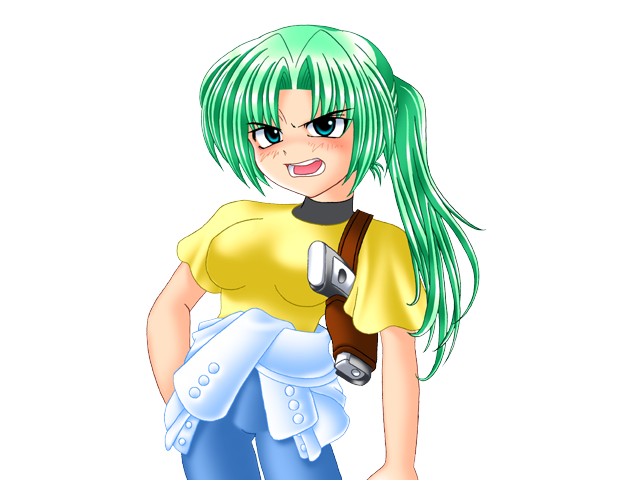sonozaki mion (higurashi no naku koro ni) drawn by ryukishi07