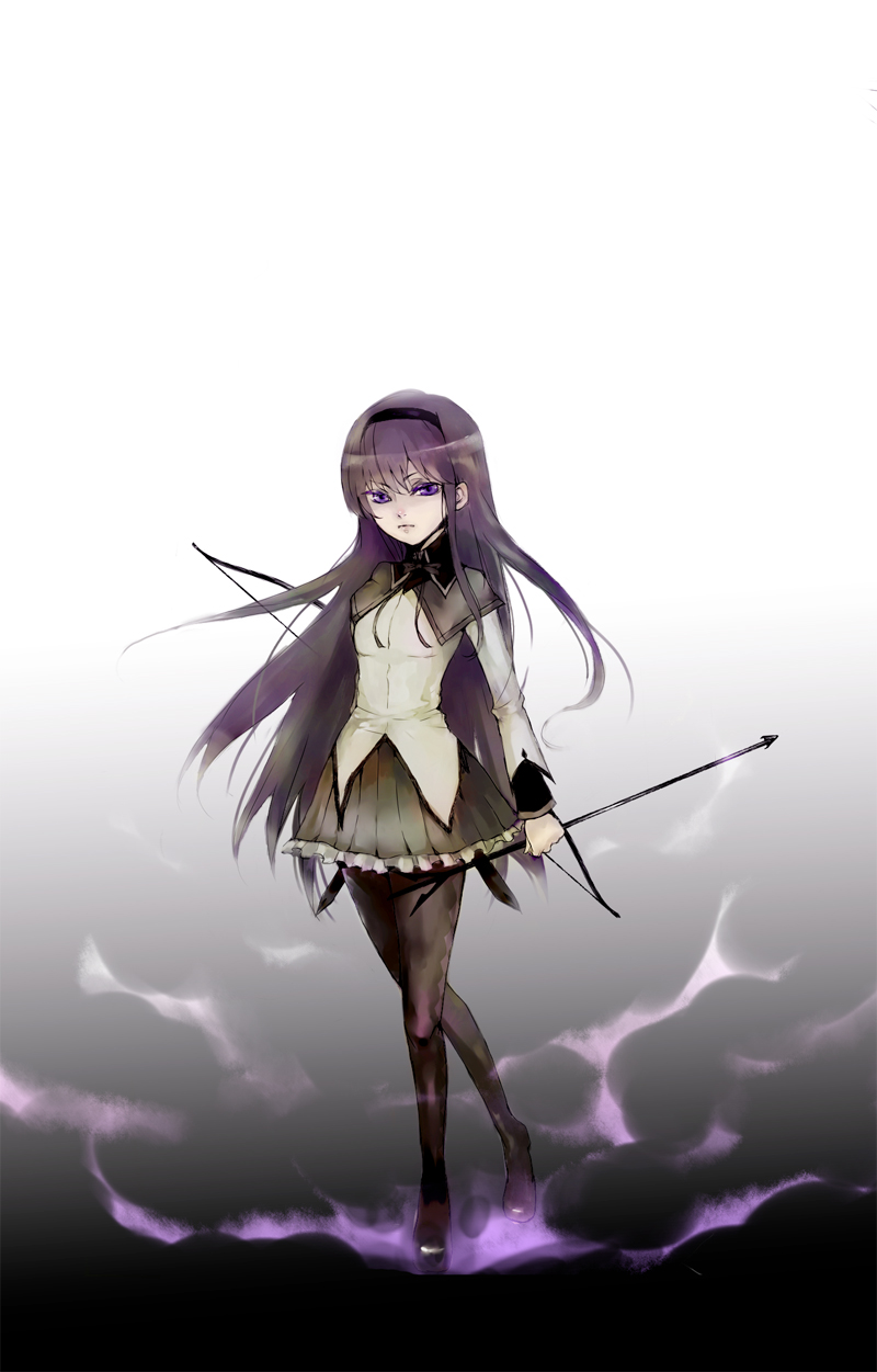 akemi homura (mahou shoujo madoka magica) drawn by nimu2