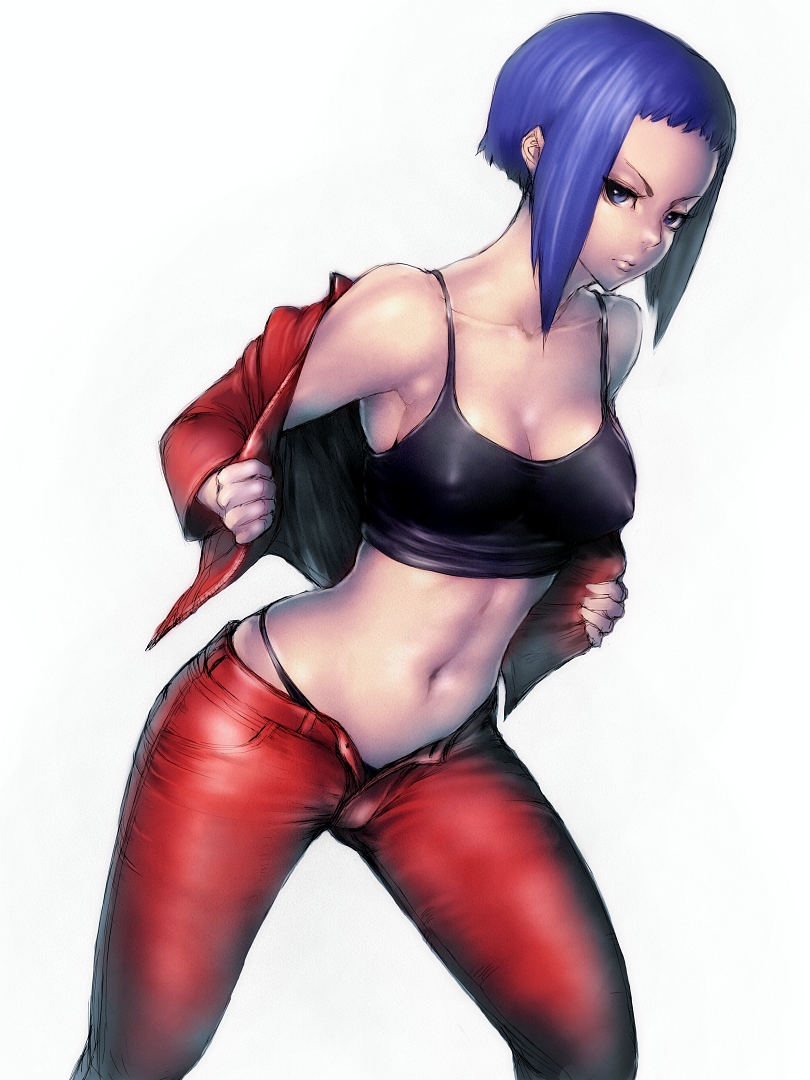 kusanagi motoko (ghost in the shell and 1 more) drawn by fumio_(rsqkr)