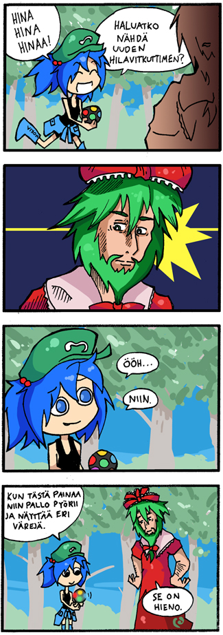 kawashiro nitori and kagiyama hina (touhou and 1 more) drawn by setz