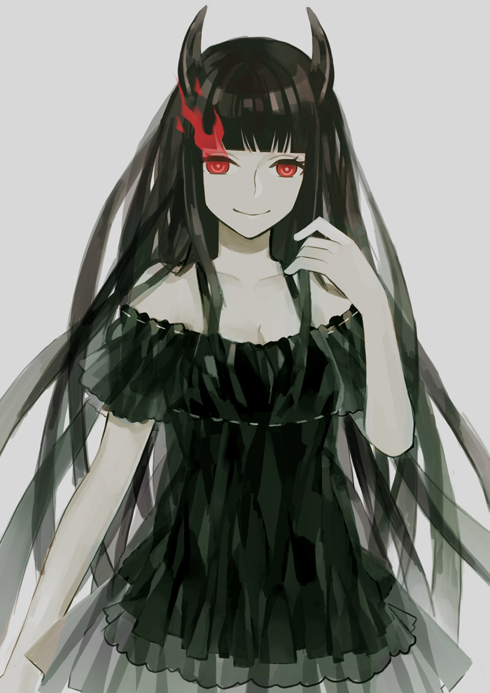 black gold saw (black rock shooter) drawn by rukun00