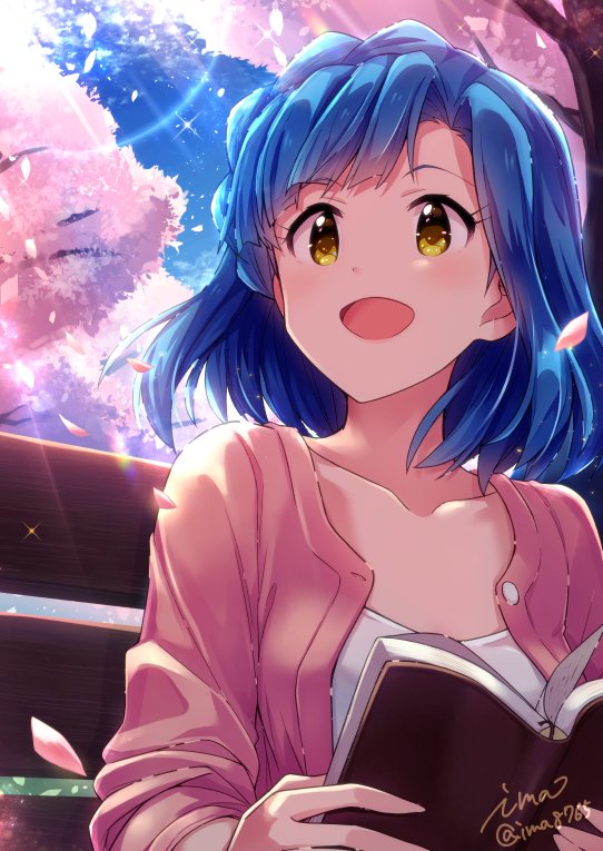 nanao yuriko (idolmaster and 2 more) drawn by ima_(lm_ew)