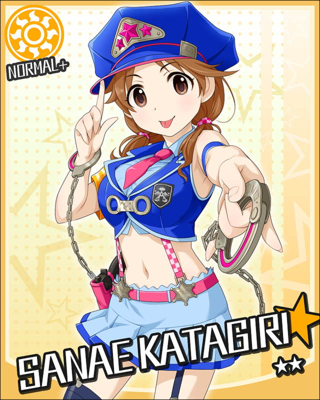 katagiri sanae (idolmaster and 1 more)
