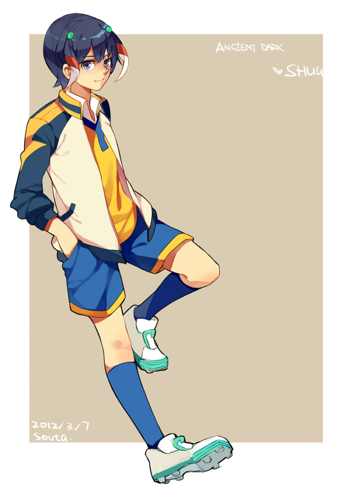 shuu (inazuma eleven and 1 more) drawn by ricebutton
