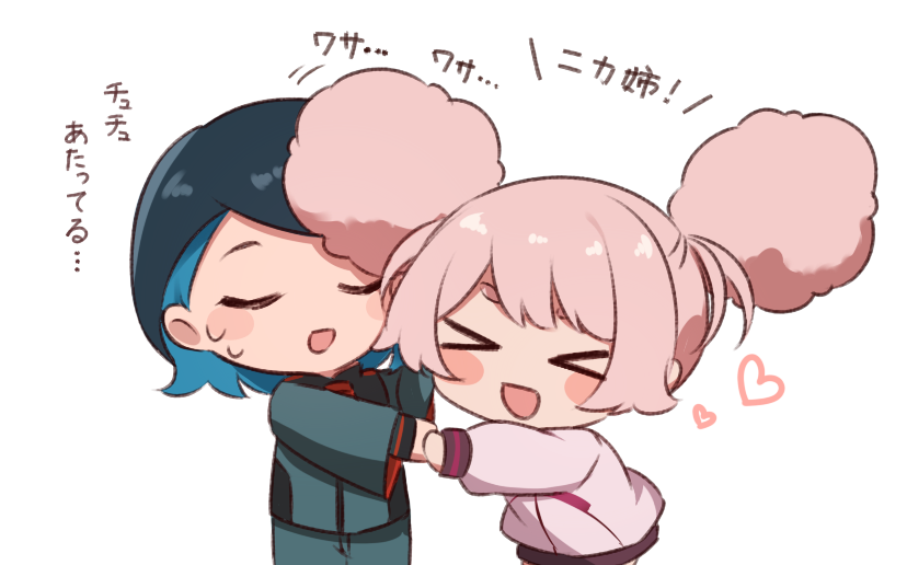 chuatury panlunch and nika nanaura (gundam and 1 more) drawn by nemu_mohu