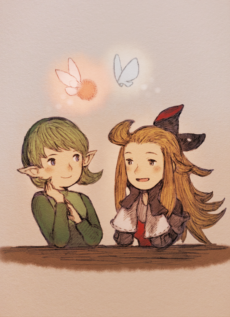saria and edea lee (the legend of zelda and 3 more) drawn by maeka_(kumaekake)
