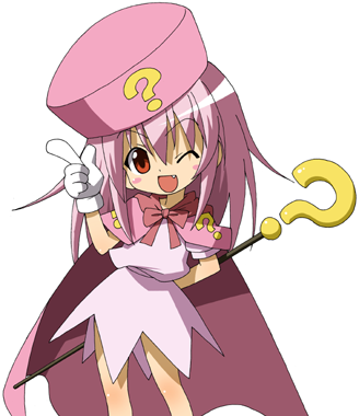 hatena yousei (benesse) drawn by maso_(ascii_art)