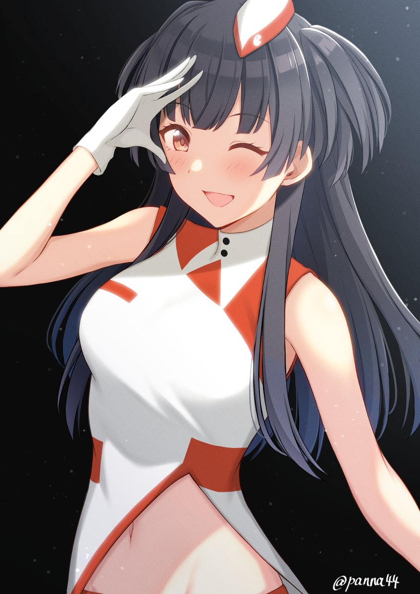 mayuzumi fuyuko (idolmaster and 1 more) drawn by panna444