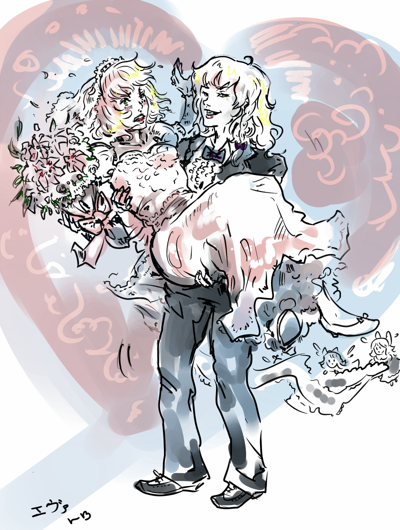 kirisame marisa, alice margatroid, and shanghai doll (touhou) drawn by eva-st-clare