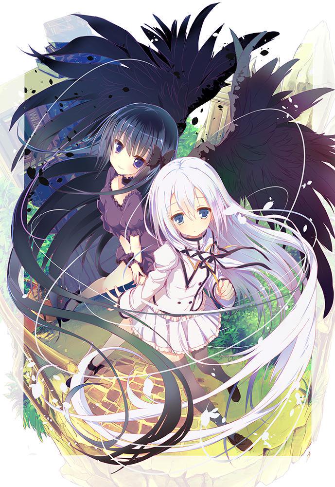 terminus est and restia ashdoll (seirei tsukai no blade dance) drawn by nimura_yuuji