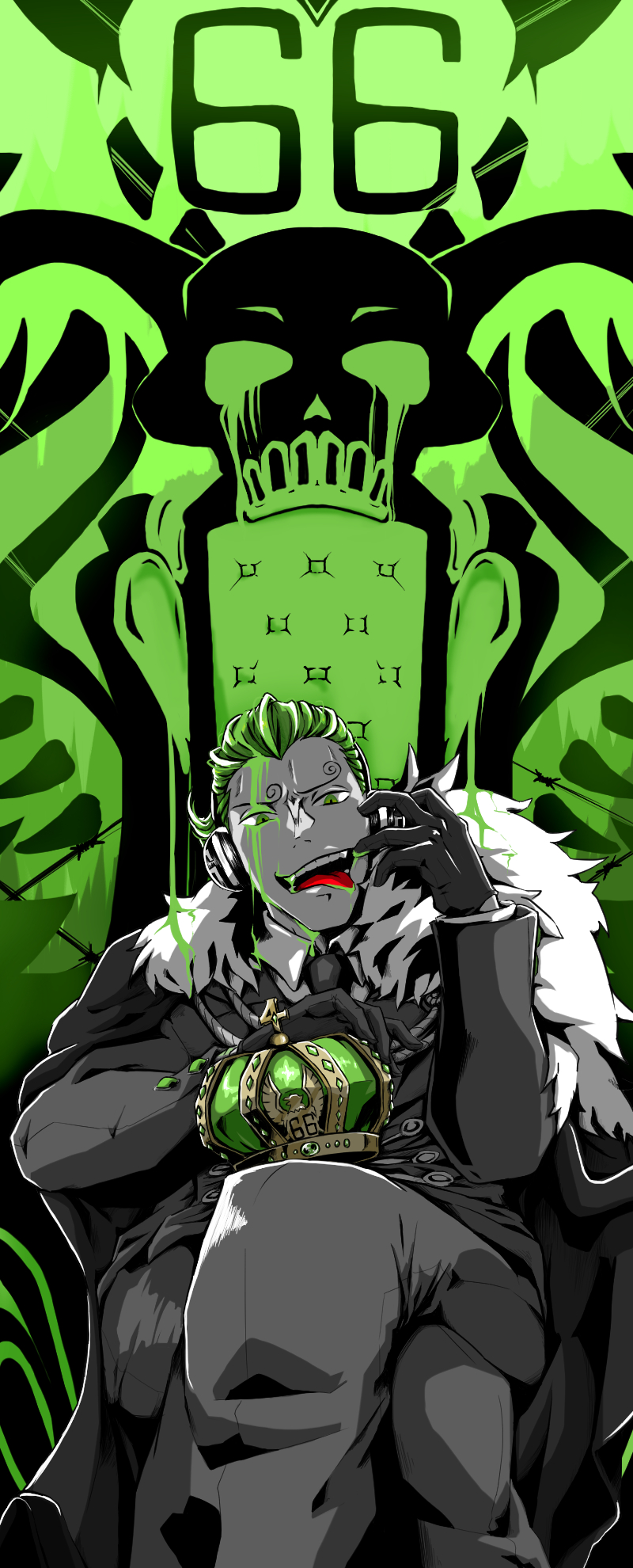 vinsmoke yonji (one piece and 1 more) drawn by 3948_worldkm