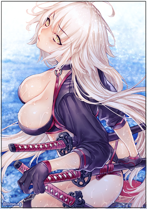 jeanne d'arc alter (fate and 1 more) drawn by rororogi_mogera