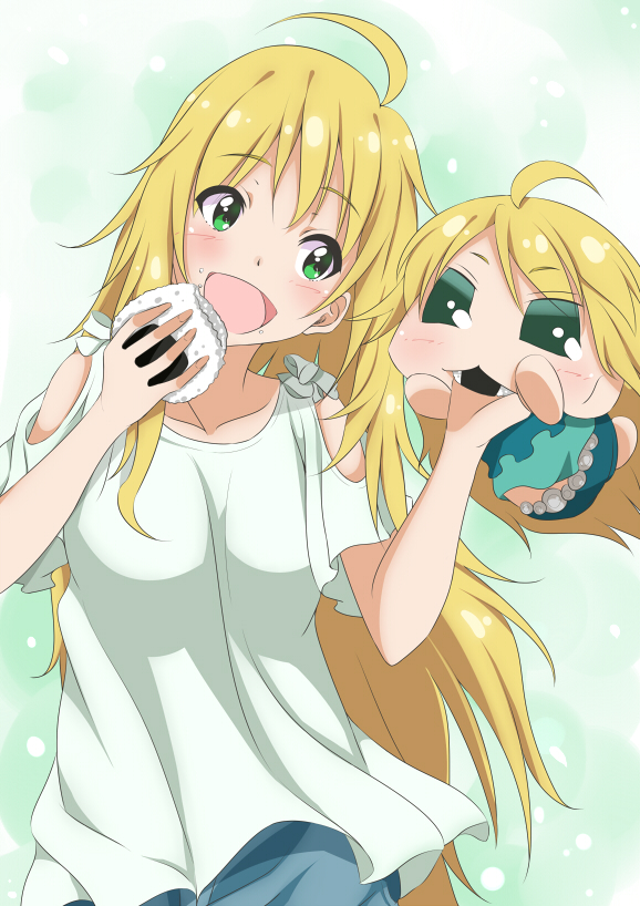 hoshii miki and afuu (idolmaster and 1 more) drawn by hitotsuki_nanoka