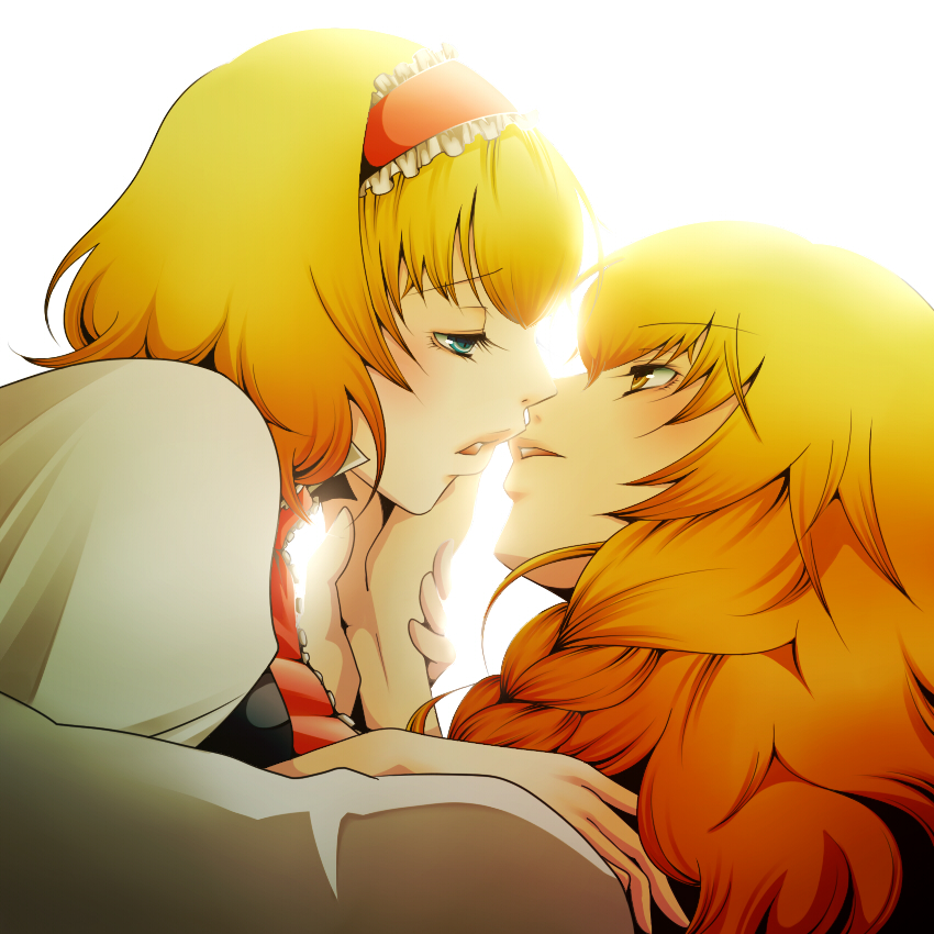 kirisame marisa and alice margatroid (touhou) drawn by pomeko_(13521433)
