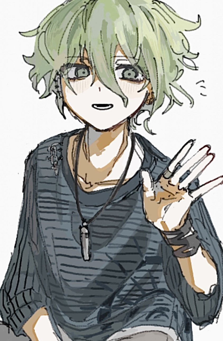 amami rantaro (danganronpa and 1 more) drawn by yasaijui