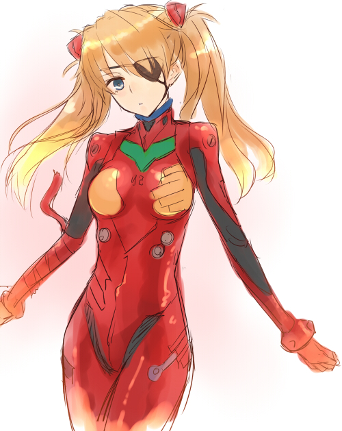 souryuu asuka langley (neon genesis evangelion and 2 more) drawn by prime_(prime_tw)