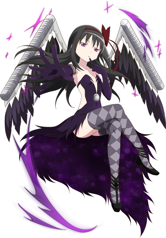 akemi homura and akuma homura (mahou shoujo madoka magica and 2 more)