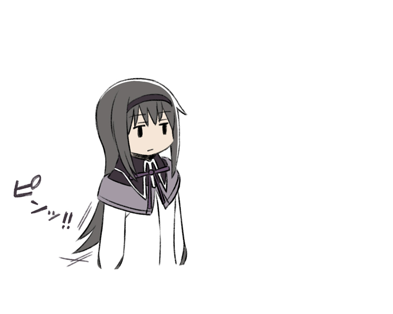 akemi homura (mahou shoujo madoka magica) drawn by oda_takayuki