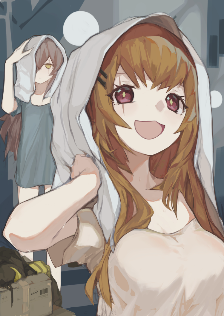 ump45 and ump9 (girls' frontline) drawn by vicious_kage