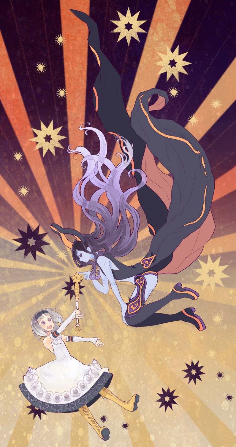 cyda afrarn and flootier (summon night and 1 more) drawn by amachi_(ageha0214)